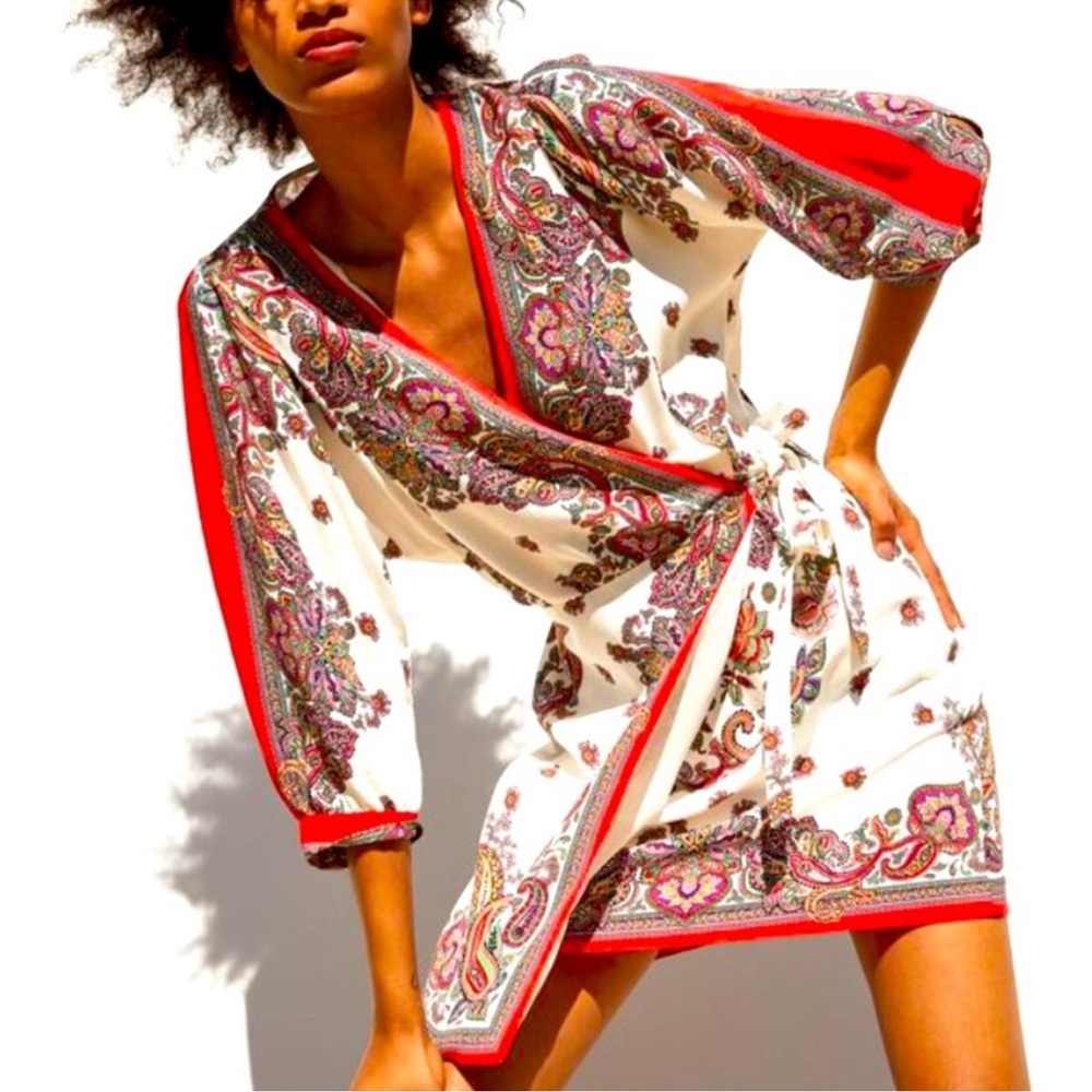 Zara kimono like dress